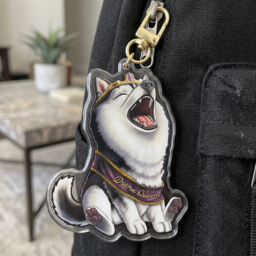 Take your favorite pup everywhere-with personality that clips right on.