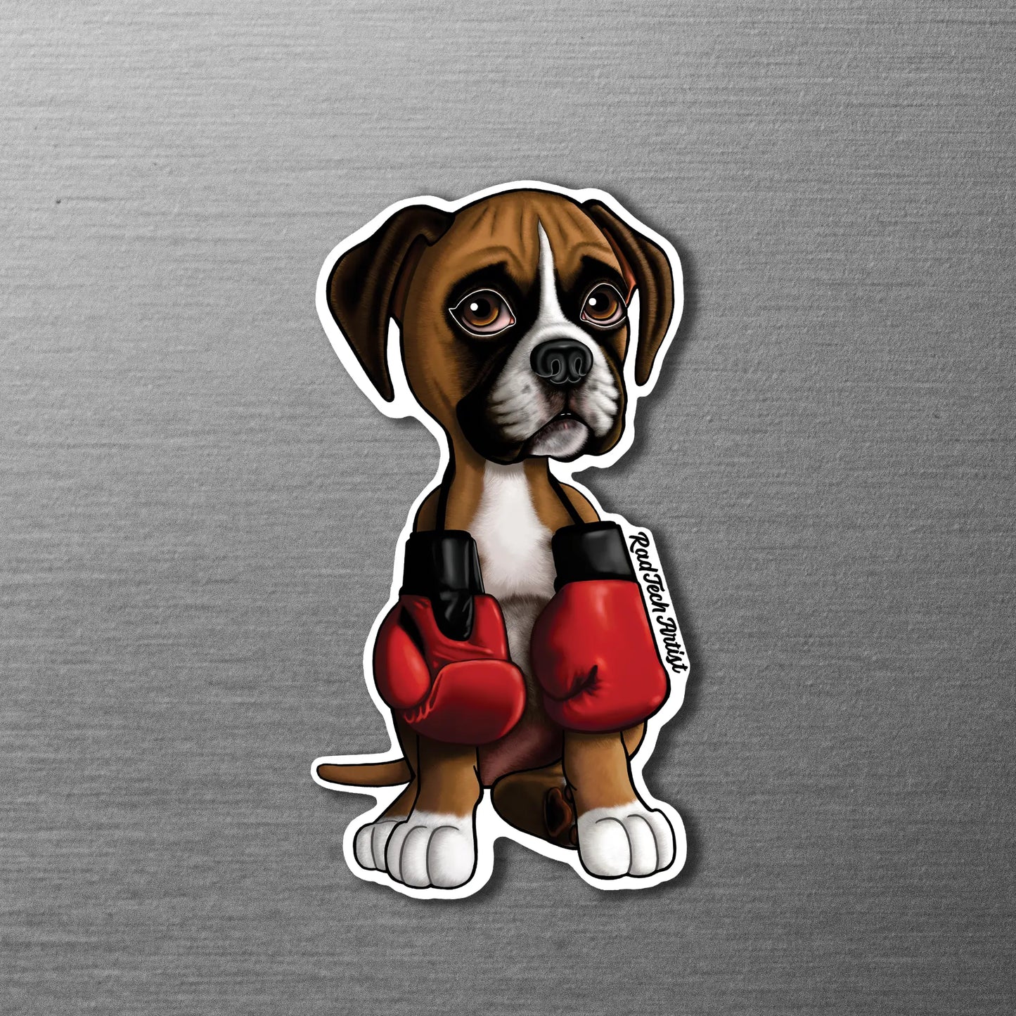 Boxer Puppy Magnet