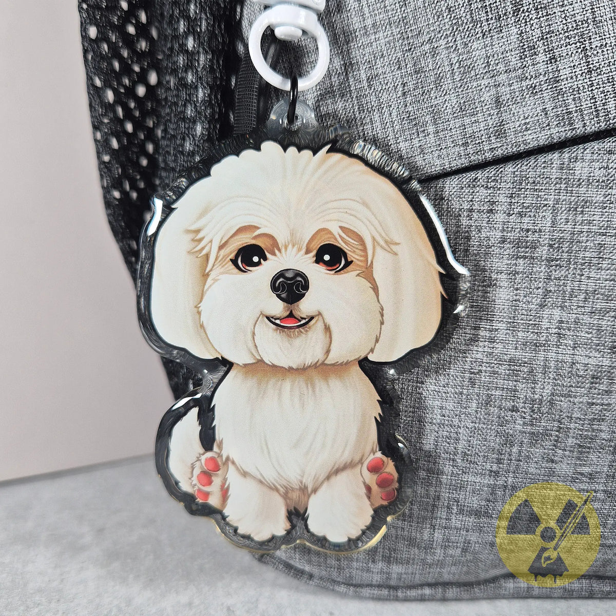 Maltese Keychain