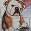 English Bulldog Keychain
