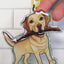 Labrador Retriever Keychain