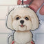 Maltese Keychain