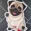 Pug Sticker