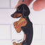 Dachshund Keychain